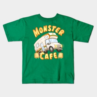 Monster Cafe Logo Kids T-Shirt